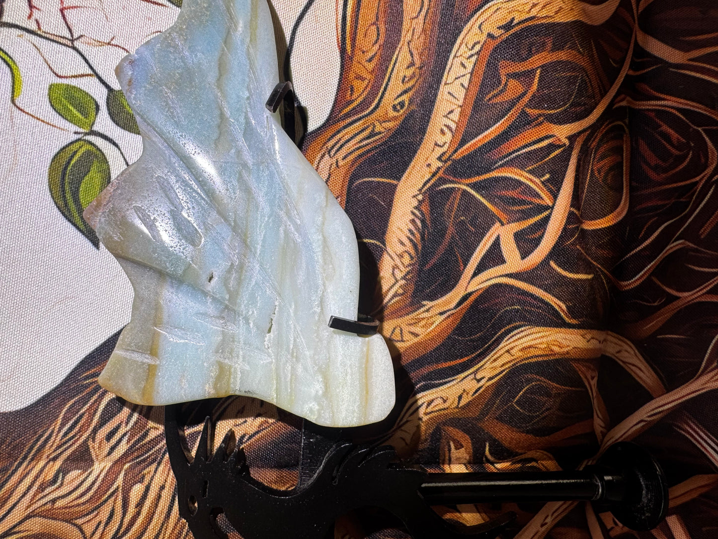 Dragon Wings Caribbean Calcite Set