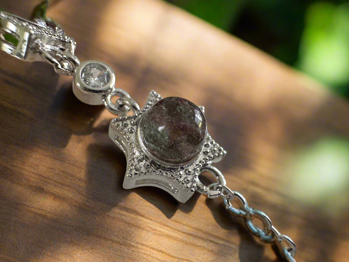 Ghost Quartz Bracelet