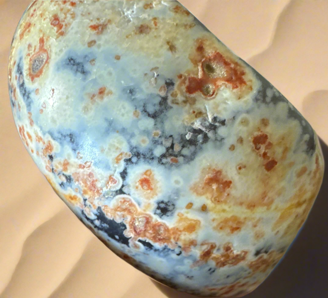 Beautiful Agate Integrating Apothecary Bowl