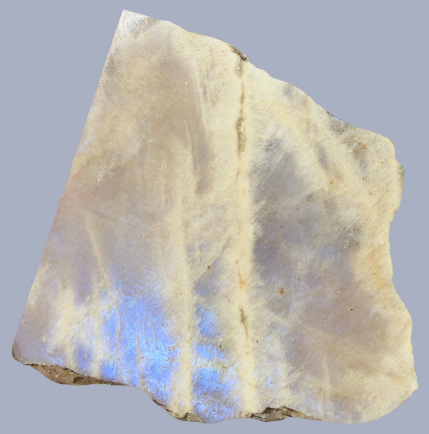 Moonstone Mineral Slab Adularescence (The Moonstone Sheen)