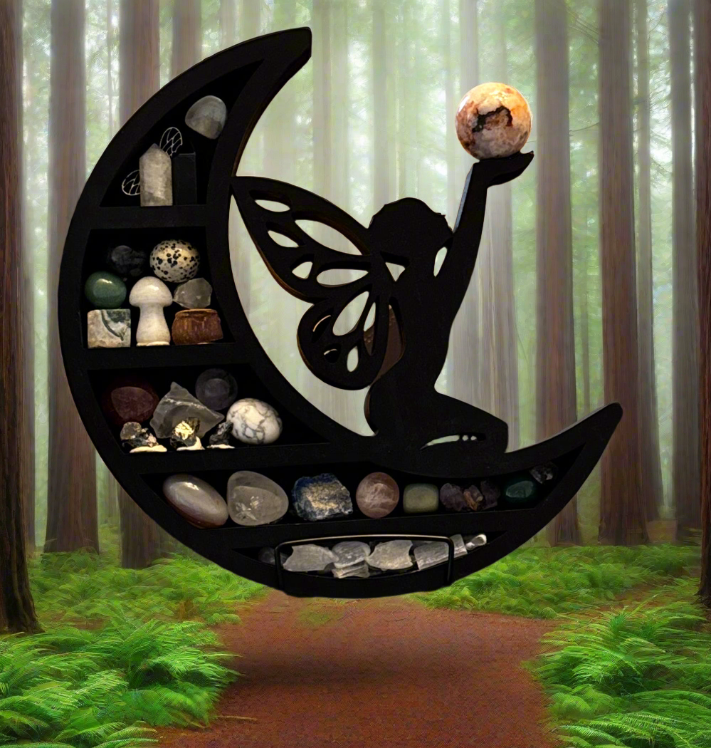 Fairy Moon Crystal Shelf