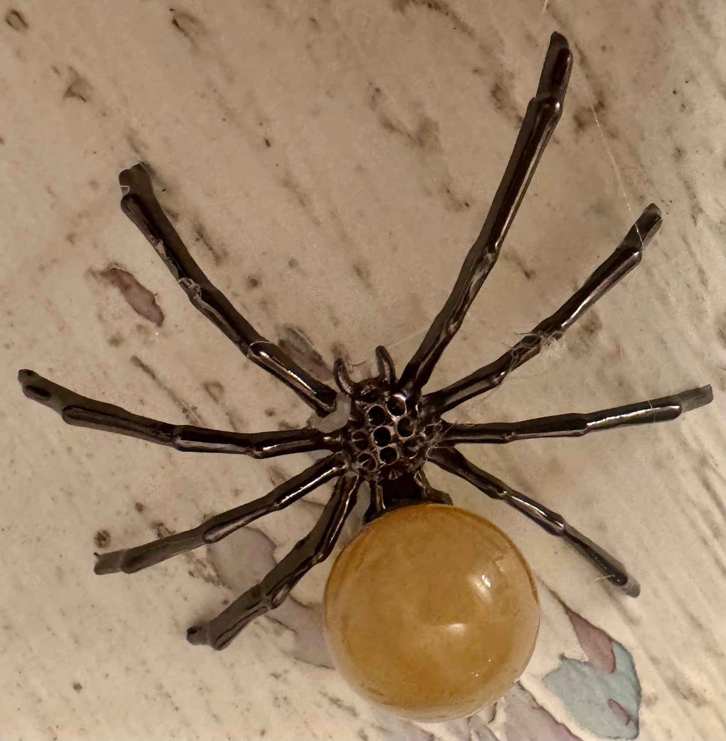 Spider with Crystal