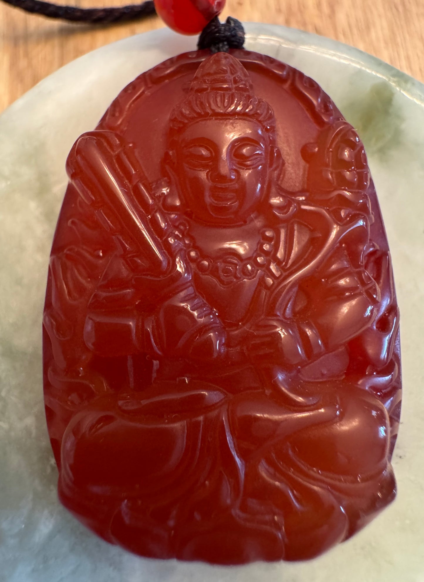 Buddhist Divine Protector Pendant (B)