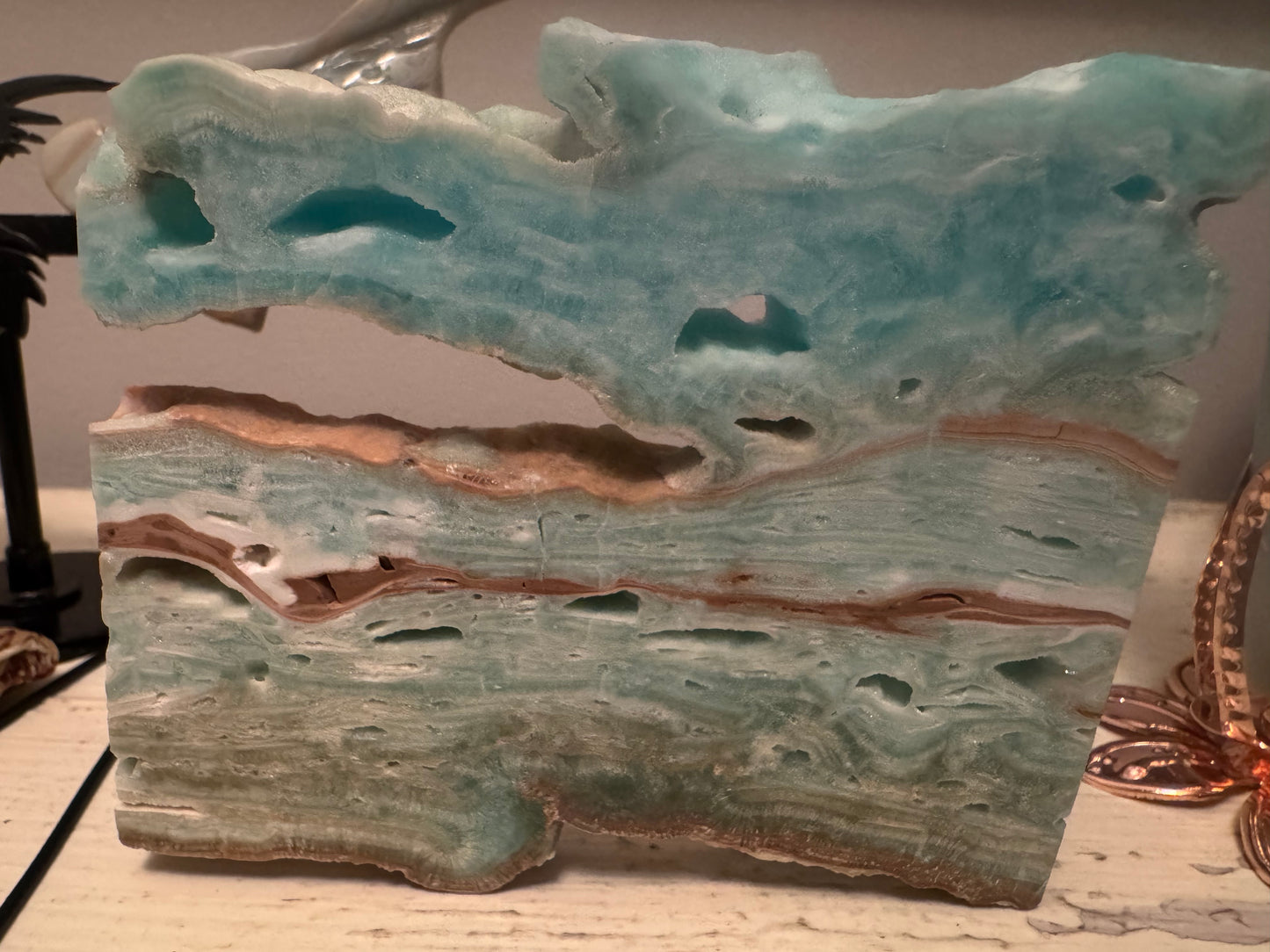 Dragon Wings Caribbean Calcite Set