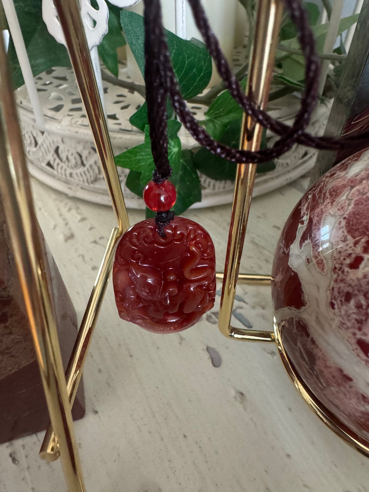 Red Jasper Brecciated Crystal Set - 9 Piece Root Chakra Collection