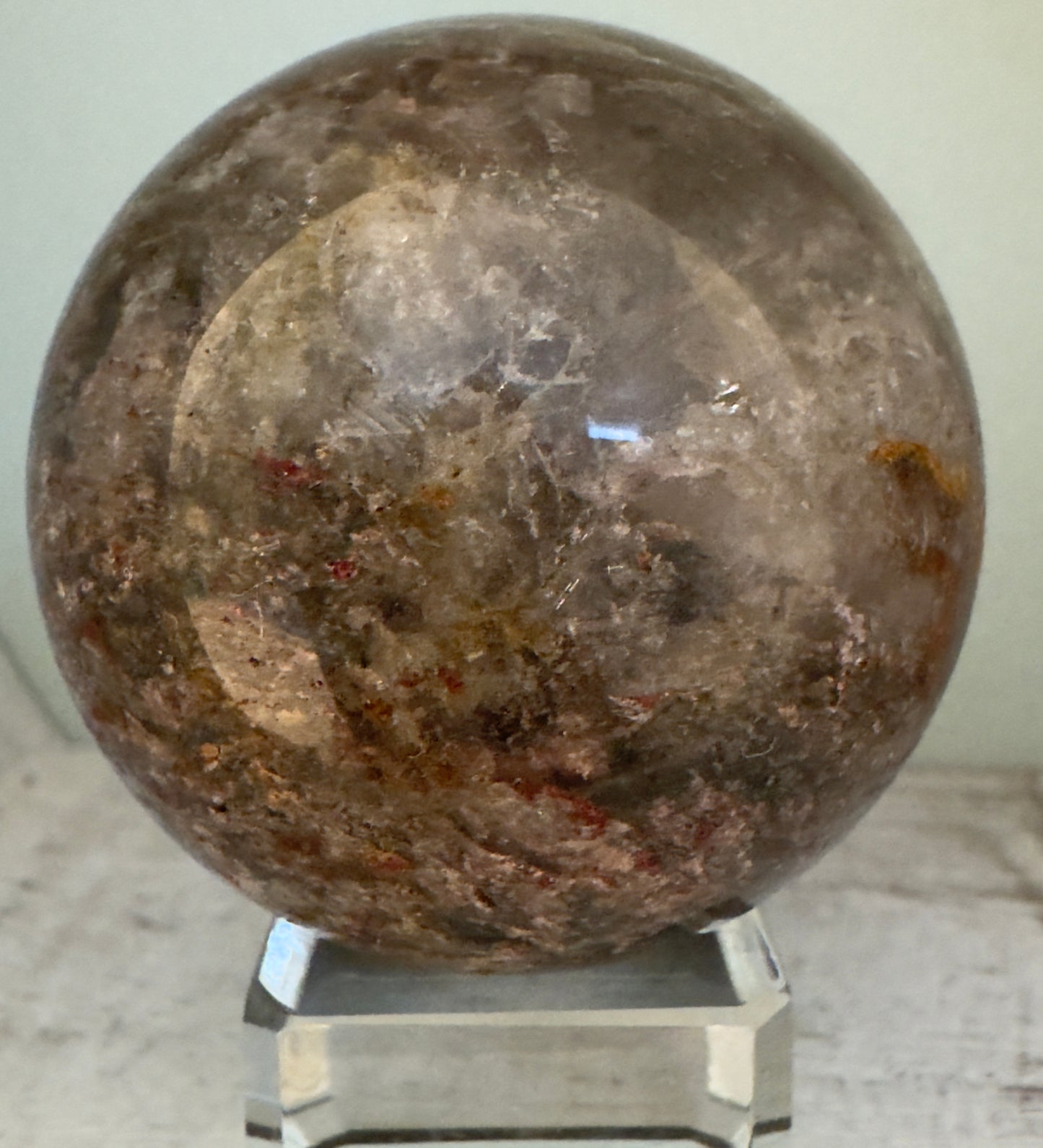 Ghost Quartz (Phantom Crystal) Sphere (S) High Quality