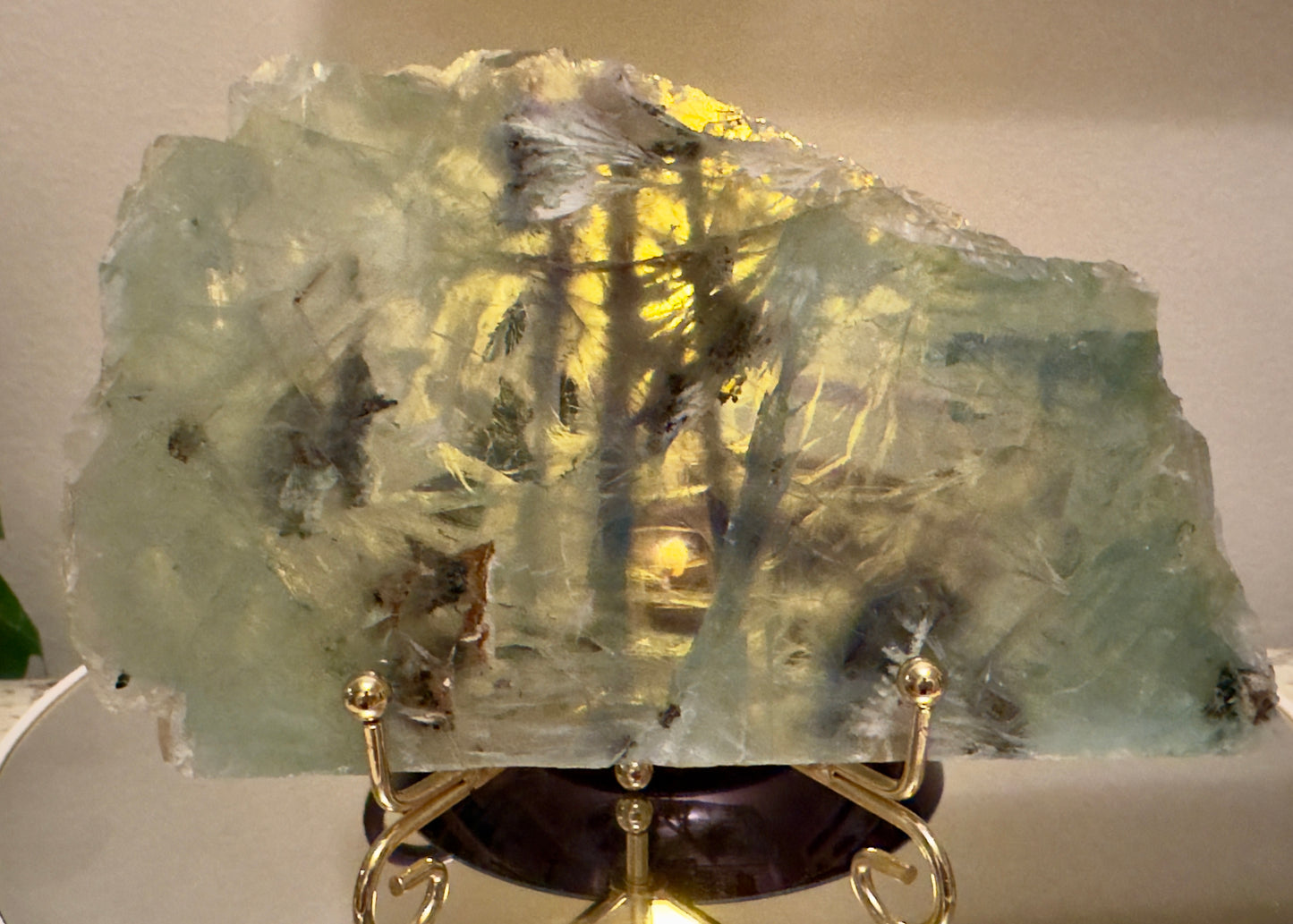 Green Fluorite Slab (D)