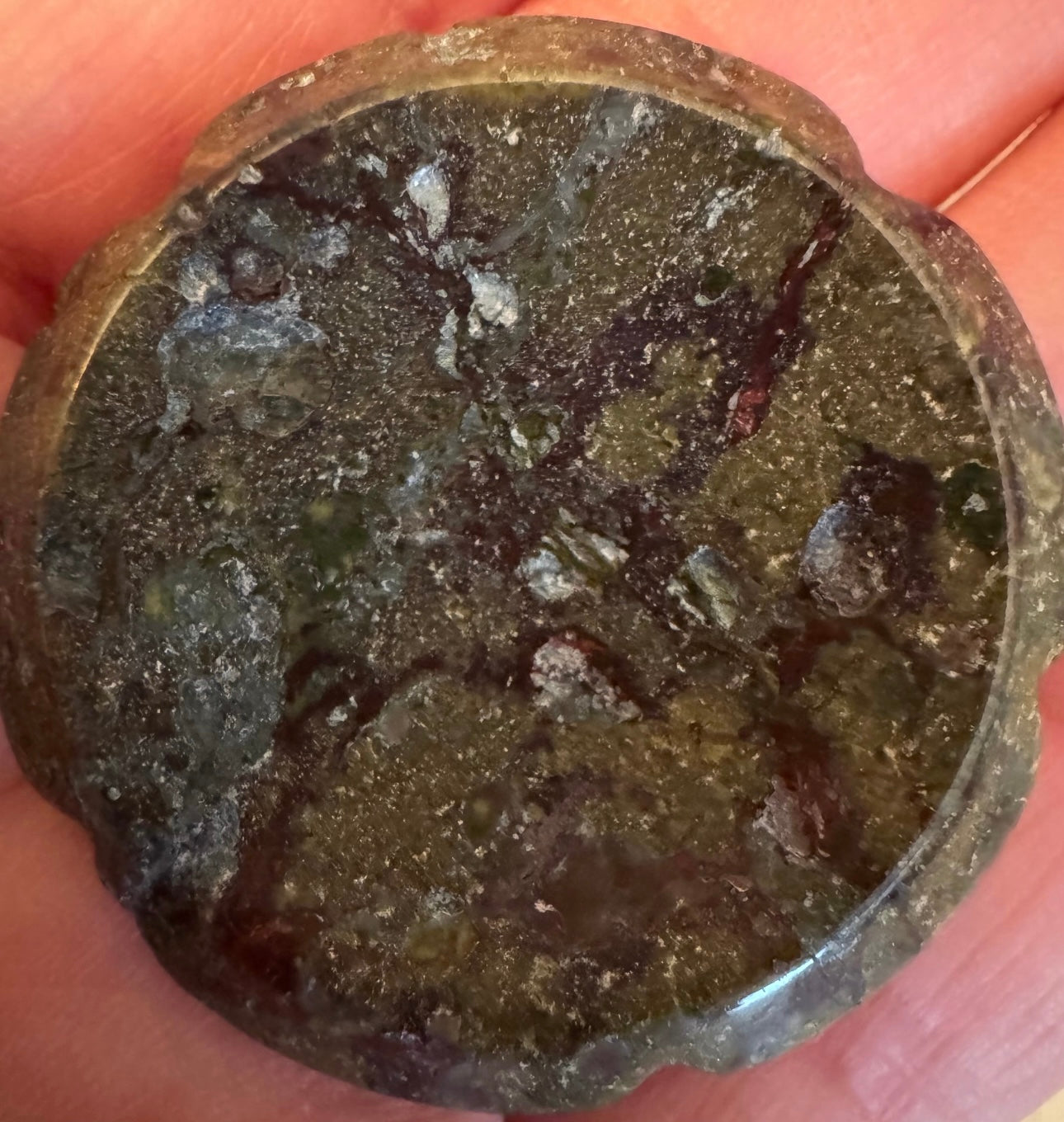 Blood Stone & Spirit of the Animals Oracle w/Quartz Slab Set