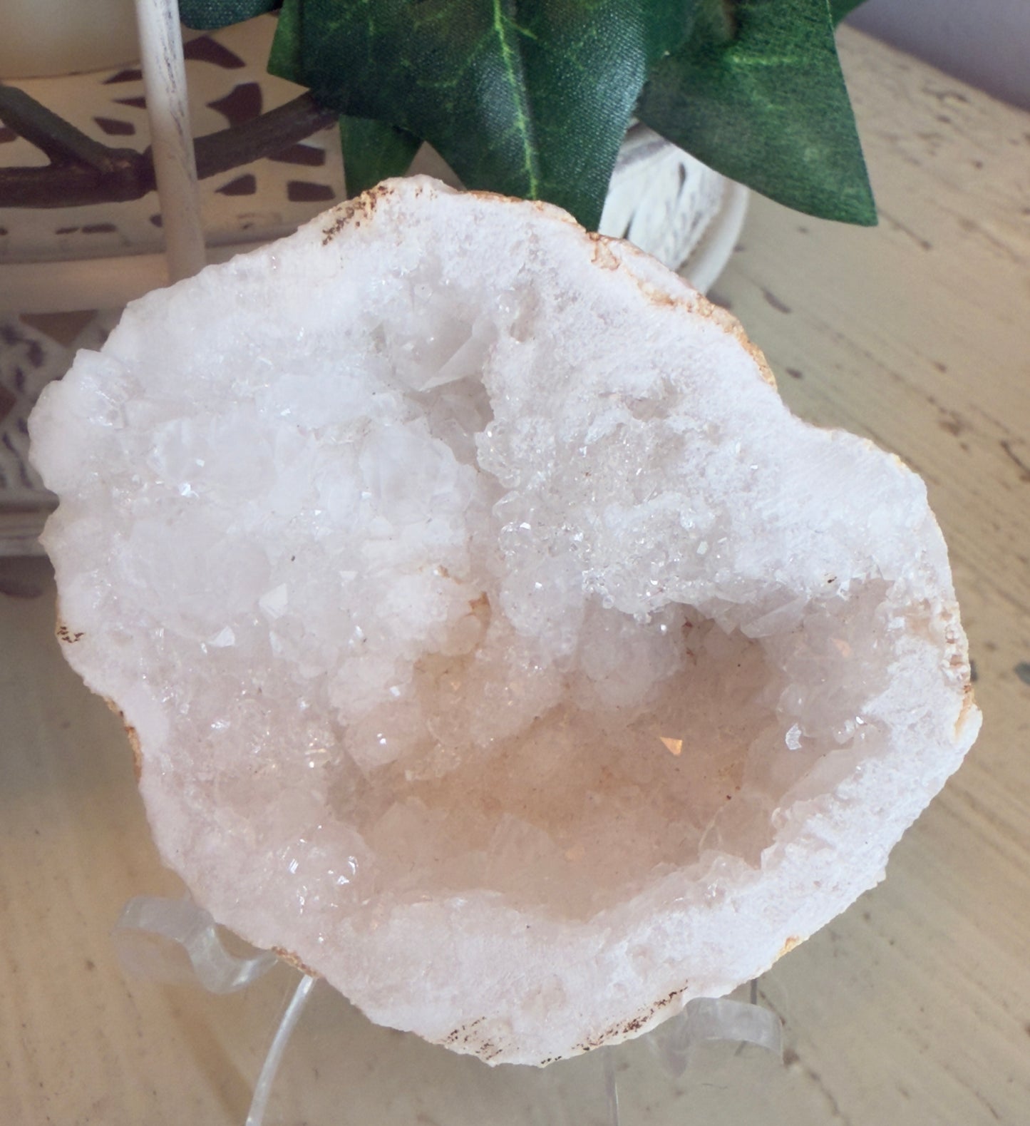 Radiant Clear Crystal Quartz Geodes