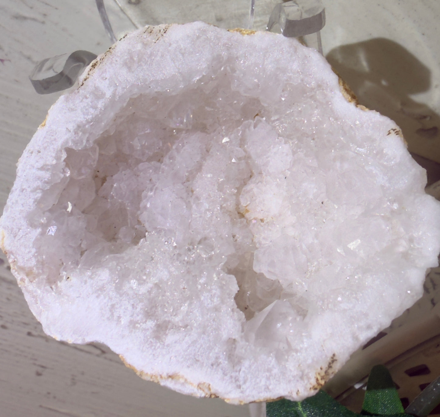 Radiant Clear Crystal Quartz Geodes