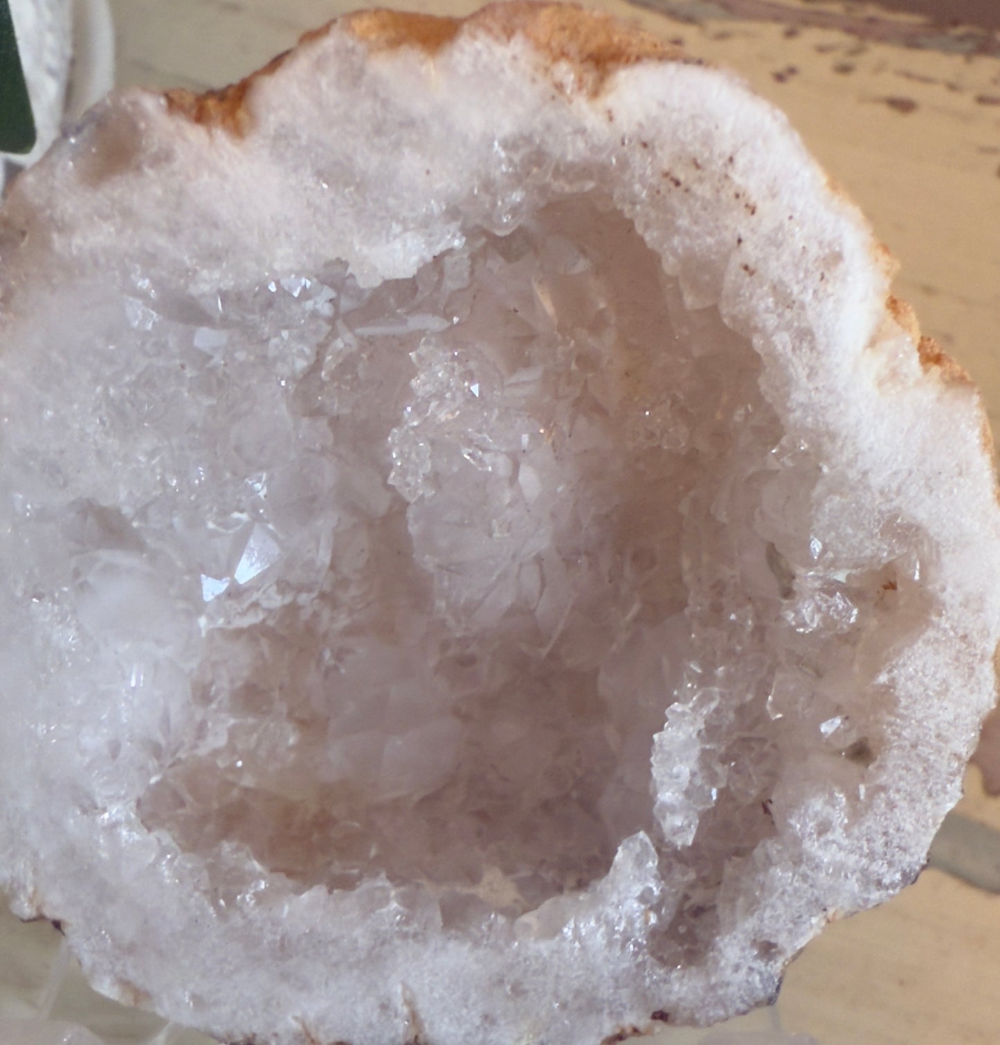 Radiant Clear Crystal Quartz Geodes