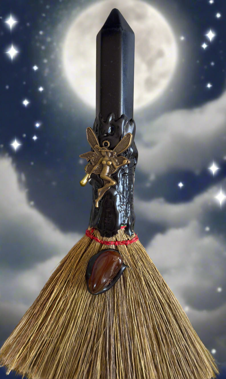Witch Protection Brooms (Medium)
