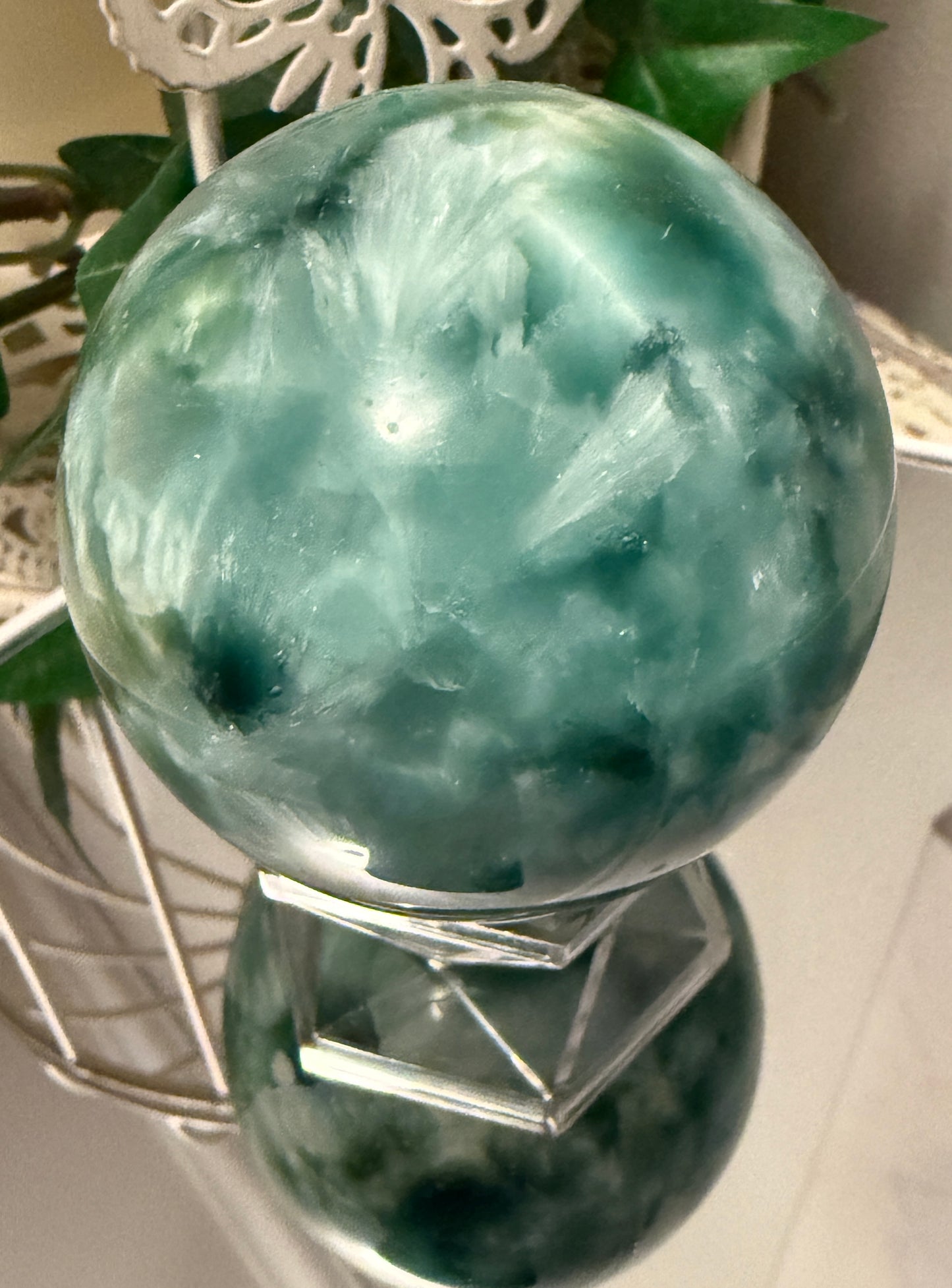 Green Alabaster Sphere