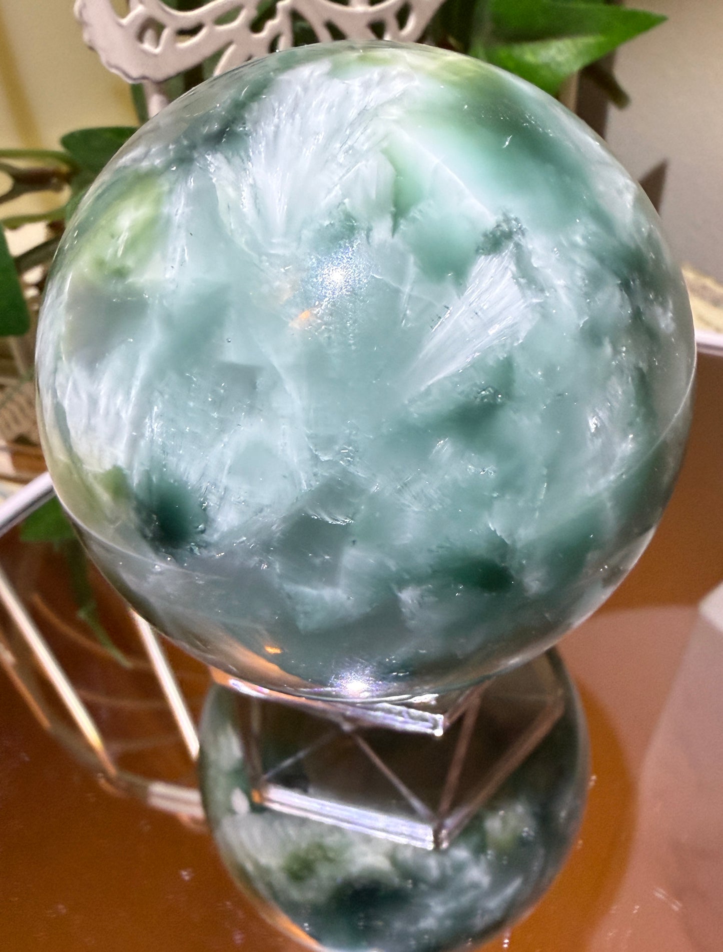 Green Alabaster Sphere