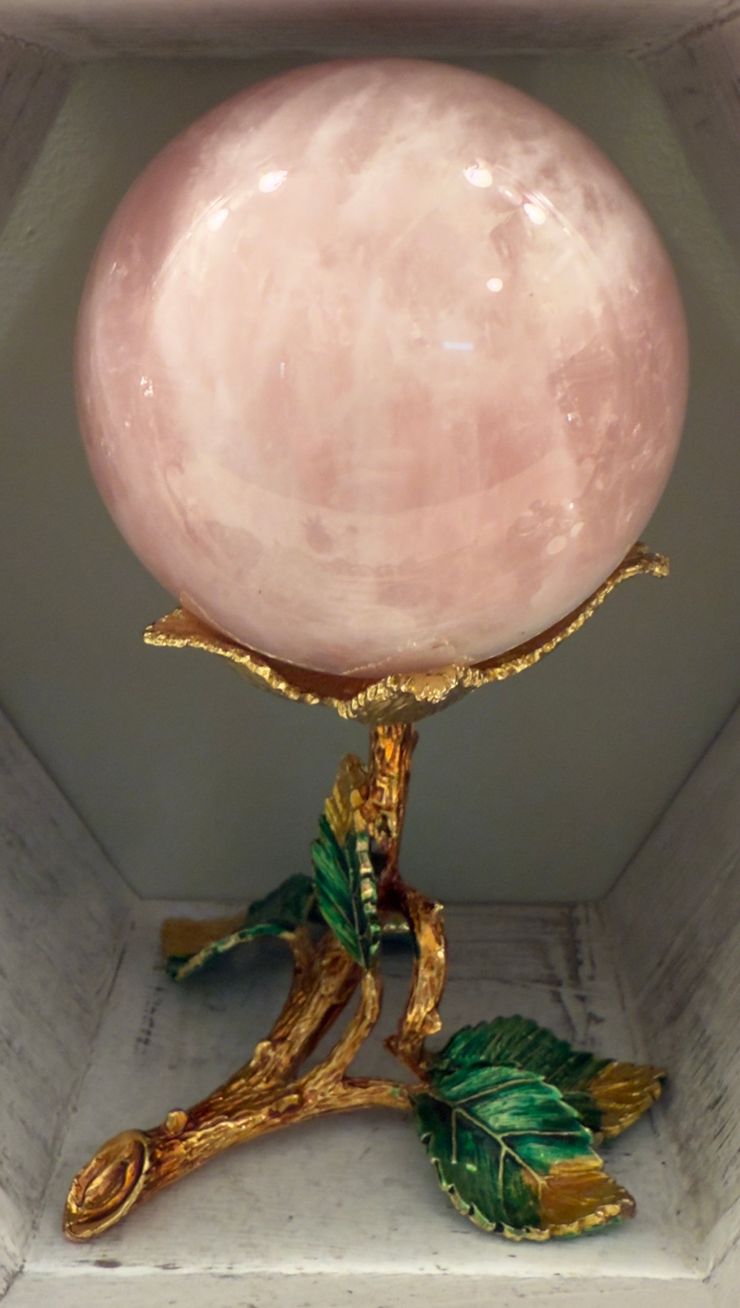 Rose Quartz Sphere B (L)