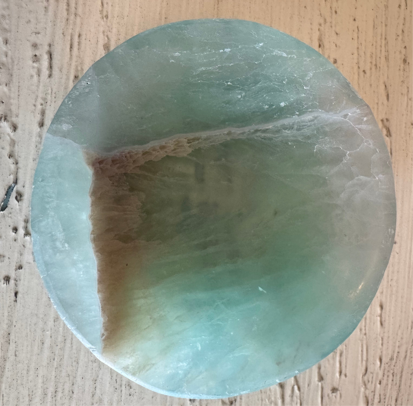 Fluorite Integrating Apothecary Bowl (B)