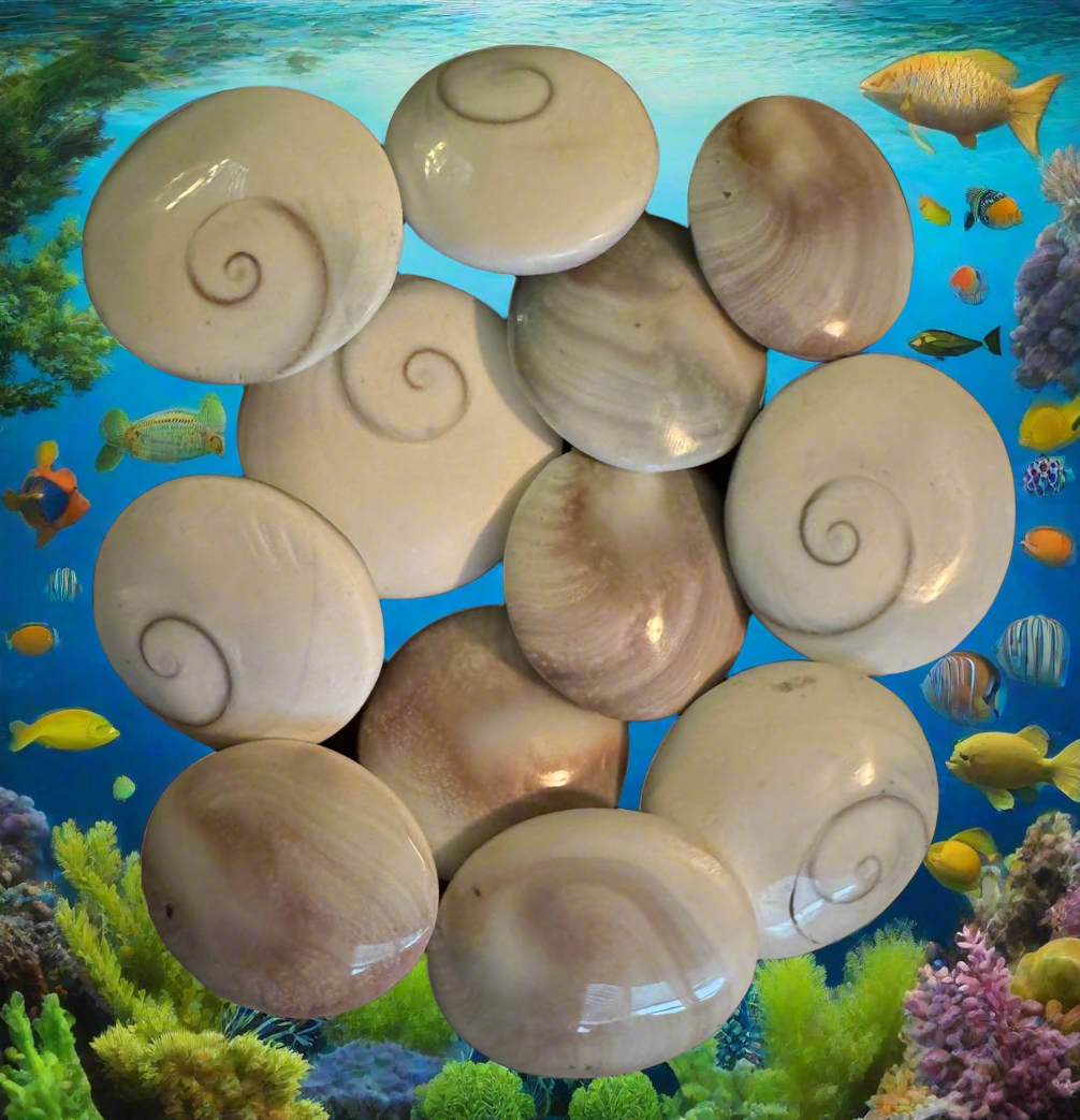 Shiva Shells Pacific Cat’s Eye Natural Ocean Specimens | Main Street ...