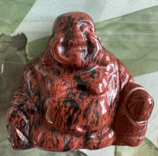 Happy Buddha Carving