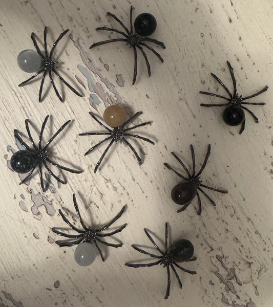 Spider with Crystal