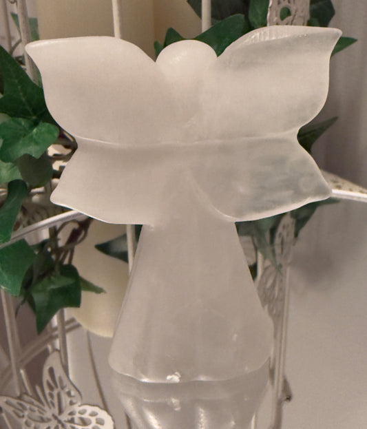 Angel Carving White Calcite (A)