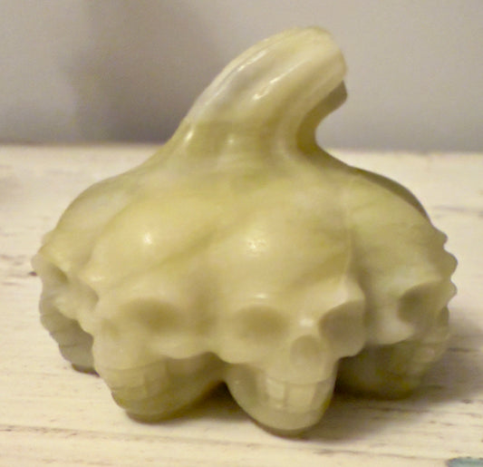 Serpentine Pumpkin Skulls