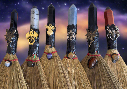 Witch Protection Brooms (Medium)