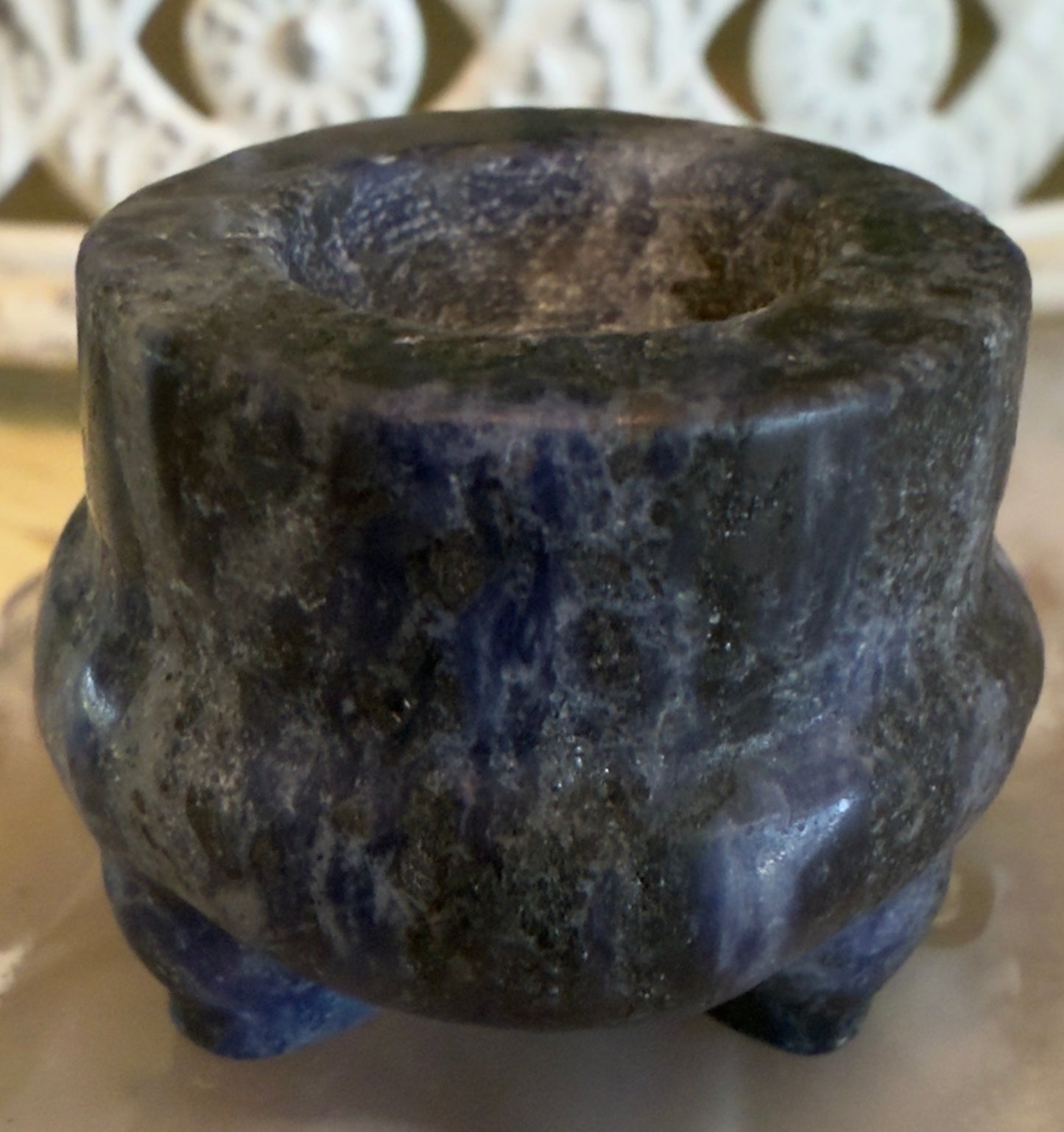 Natural Crystal Miniature Cauldrons / Sphere Holders