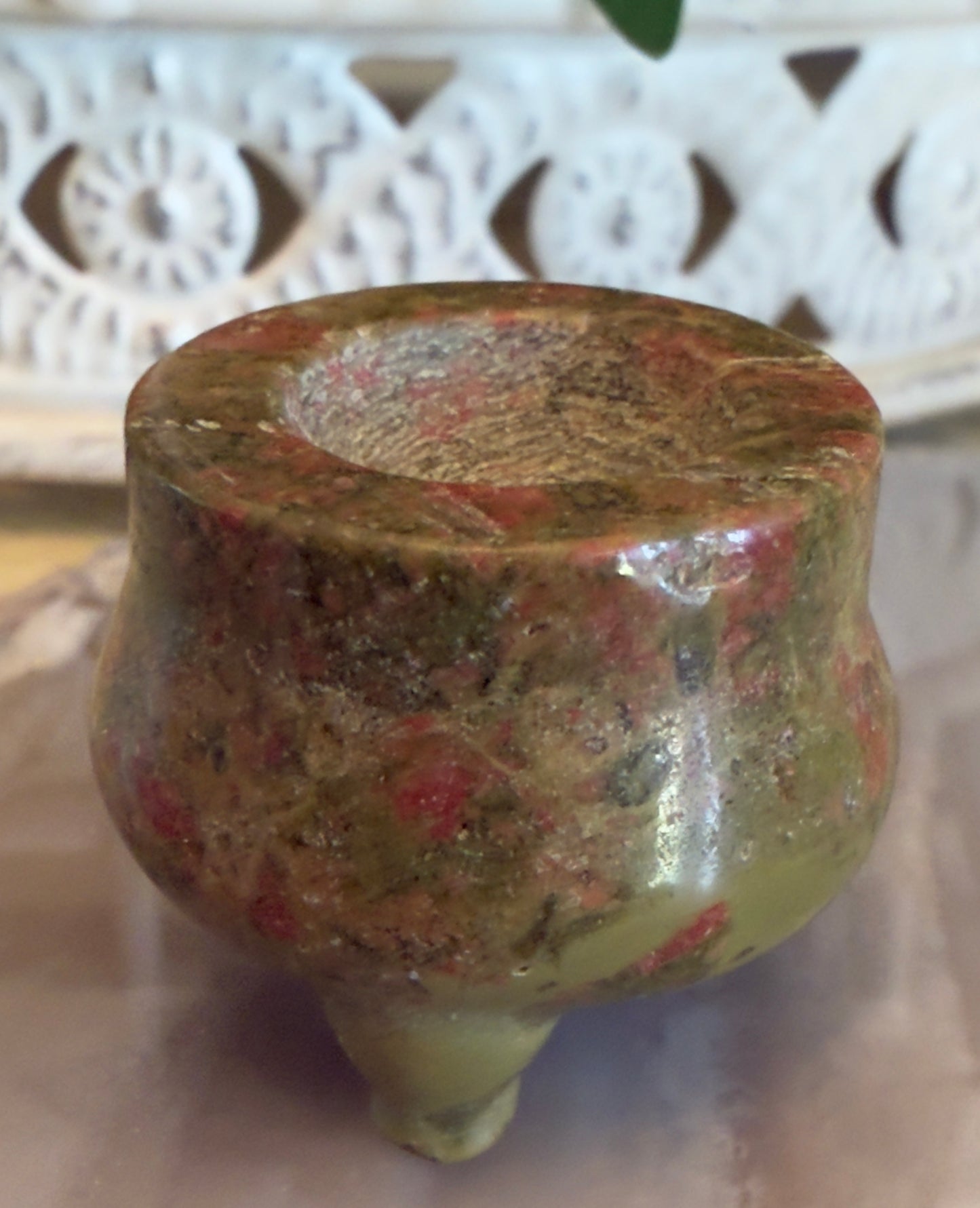 Natural Crystal Miniature Cauldrons / Sphere Holders