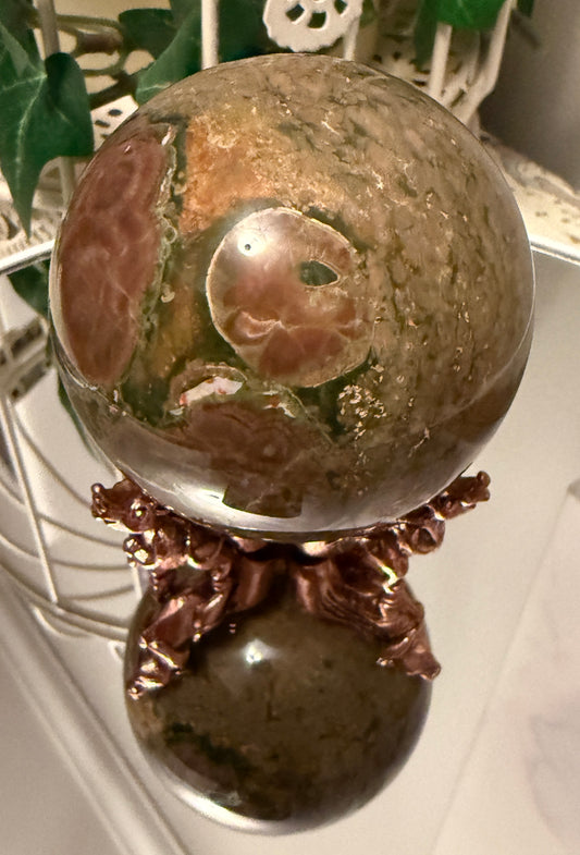 Ocean Jasper Sphere  (A) (L)