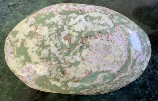 Ocean Jasper Mineral Palm Stone