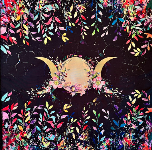 Triple Moon Goddess Altar Cloth