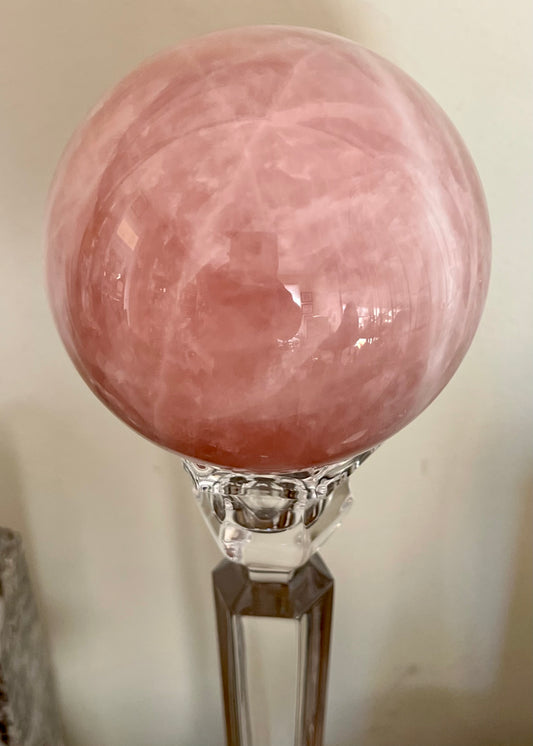 Rose Quartz Sphere A (L)