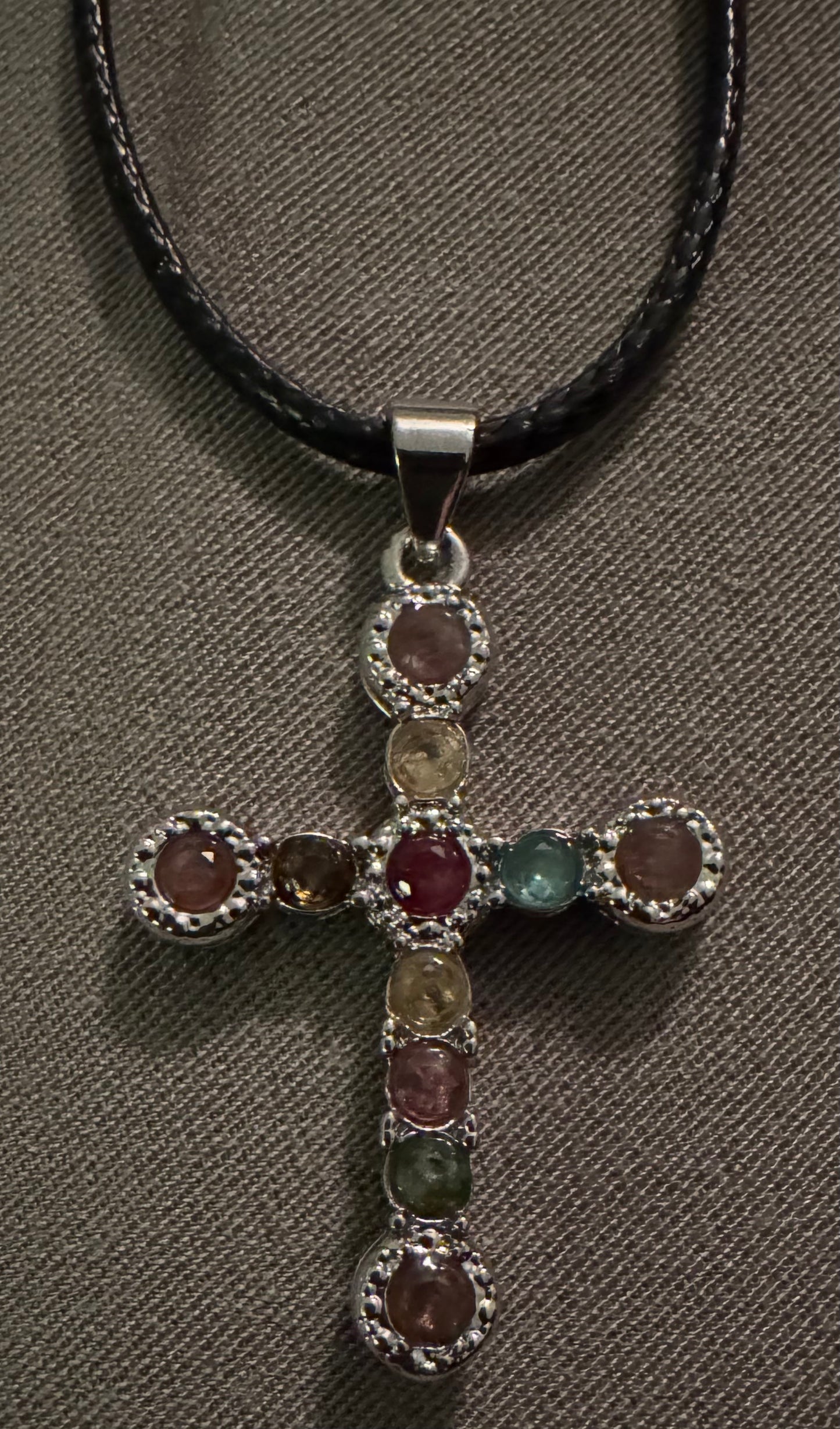 Tourmaline Cross