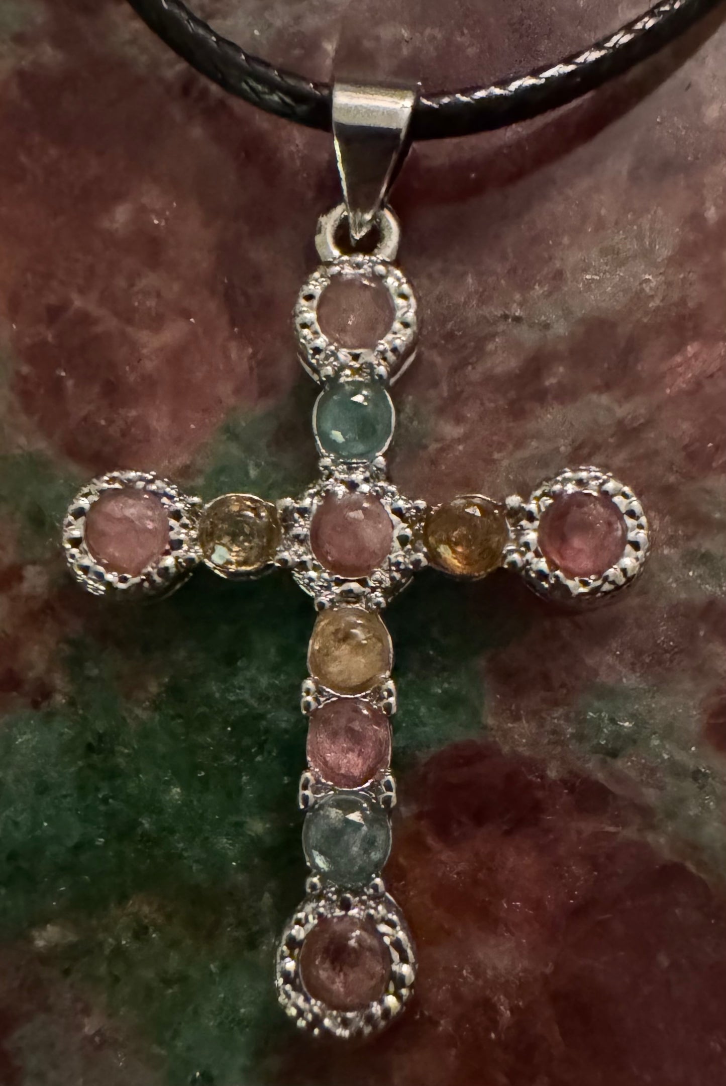Tourmaline Cross